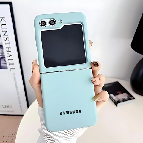 Light Blue Original Silicone case for Samsung Galaxy Z FLIP 6