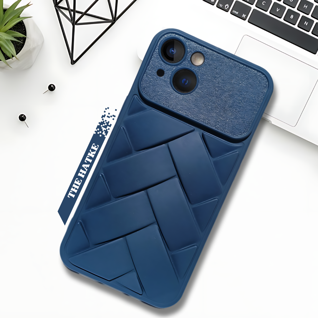 Dark Blue Mystic Silicone Case for Apple iPhone 13