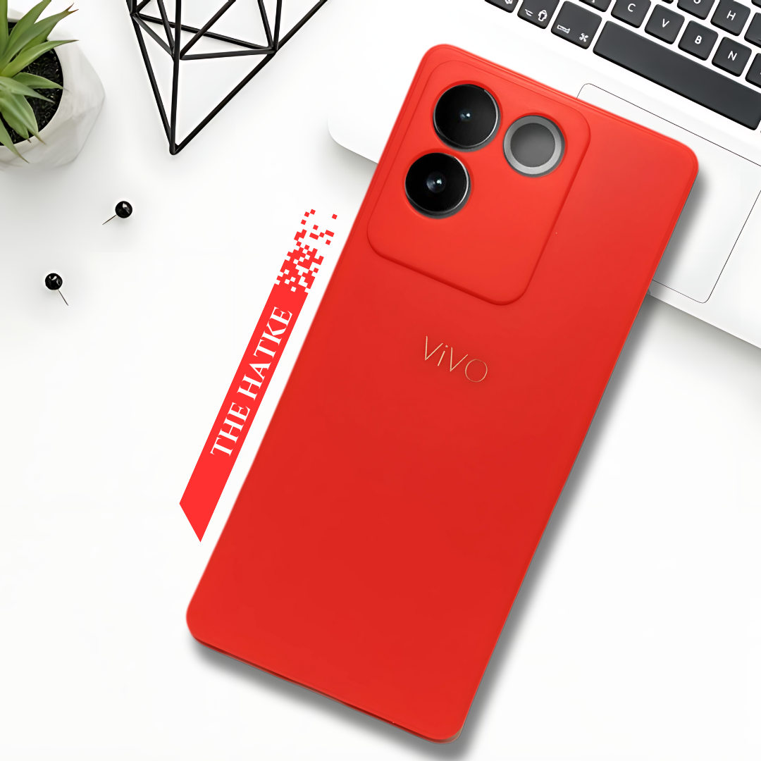 Red Candy silicone Case for Vivo T2 Pro