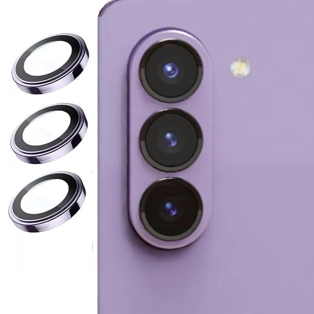 Lite Purple Metallic camera ring lens guard for Samsung Galaxy Z Fold 6