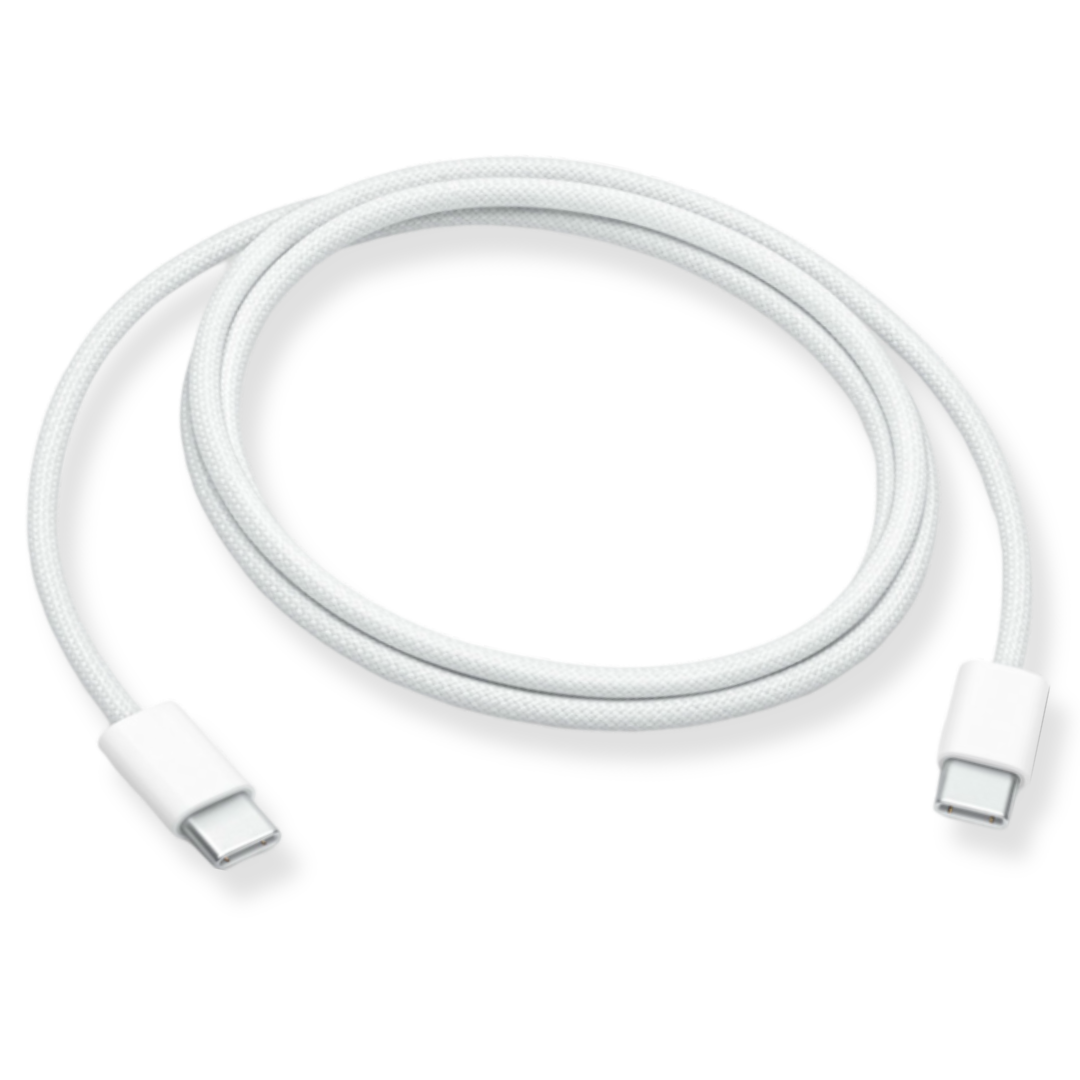 TheHatke USB (Type-C To Type-C) Fast Charging Cable For Apple Iphone, Ipad And Ipod - WHITE