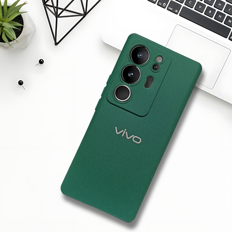 Dark Green Candy Silicone Case for Vivo V29 Pro 5g