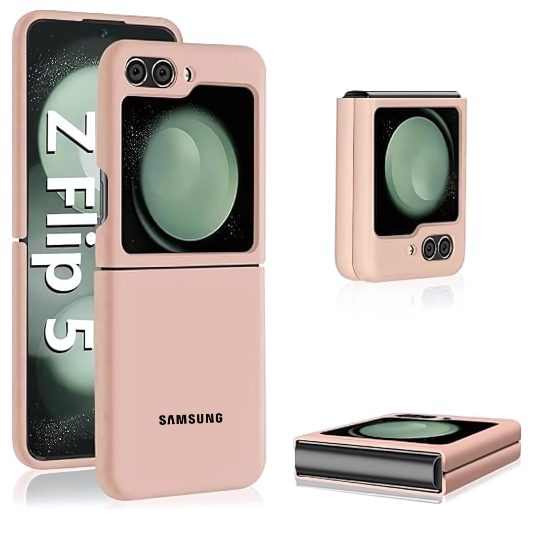 Peach Original Silicone case for Samsung Galaxy Z FLIP 5