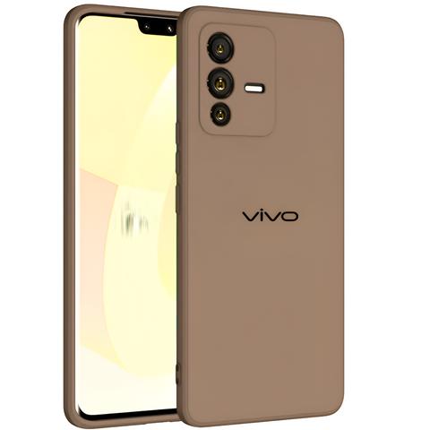 Brown Camera Original Silicone case for Vivo V23