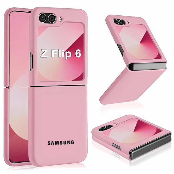 Pink Original Silicone case for Samsung Galaxy Z FLIP 6