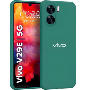 Dark Green Camera Original Silicone case for Vivo V29E