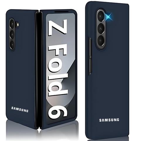 Dark Blue Original Silicone case for Samsung Z Fold 6 5G