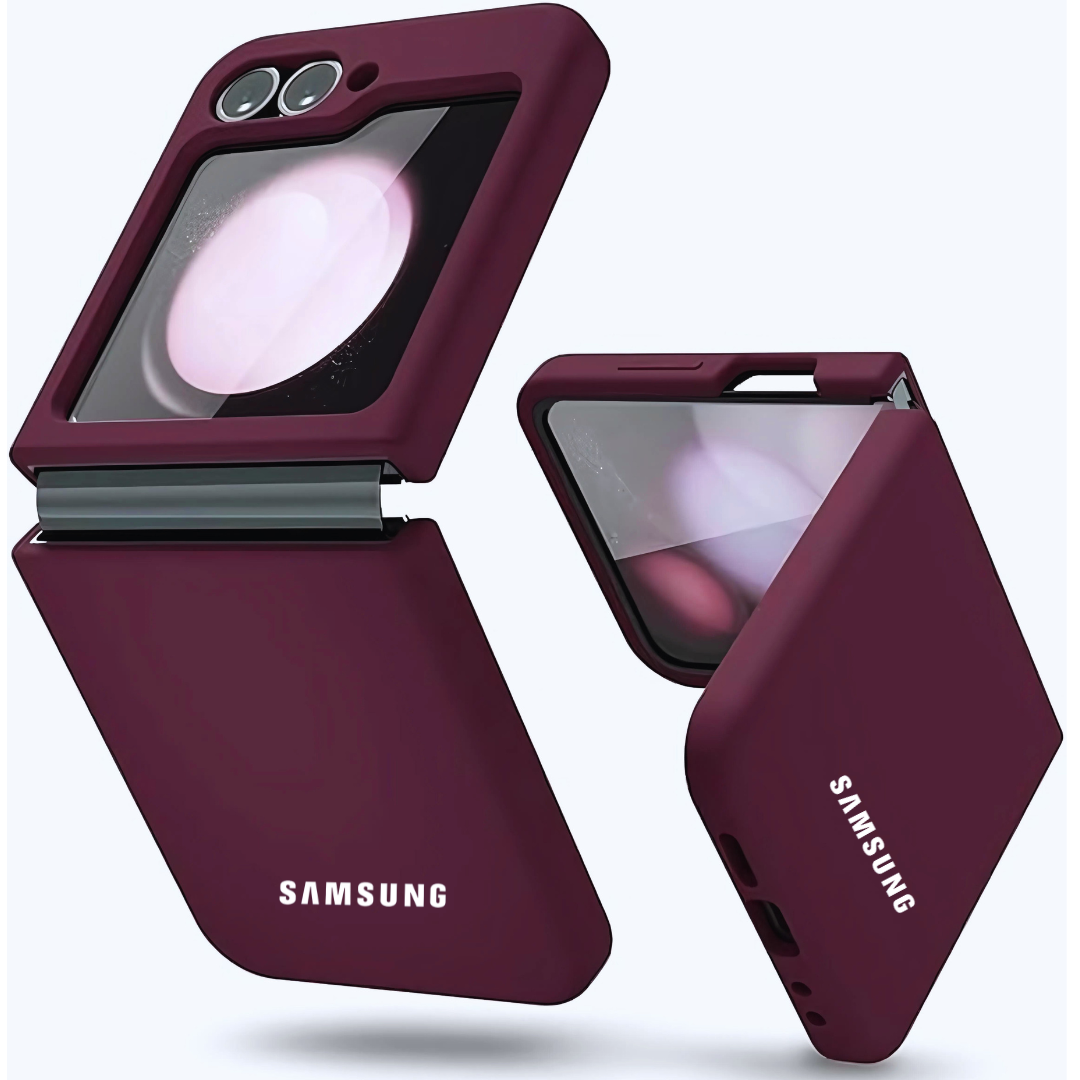 Mehroon Original Silicone case for Samsung Galaxy Z FLIP 6