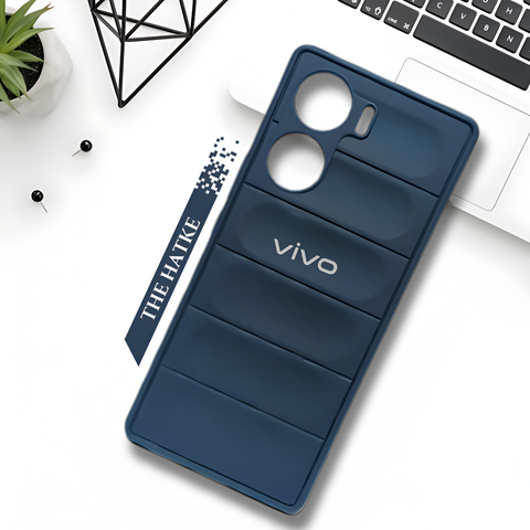 Dark Blue Wave Case for Vivo V29E 5g