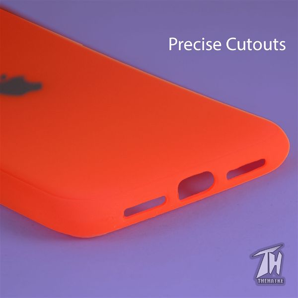 Red Bumper Silicone Case for Apple iphone 13