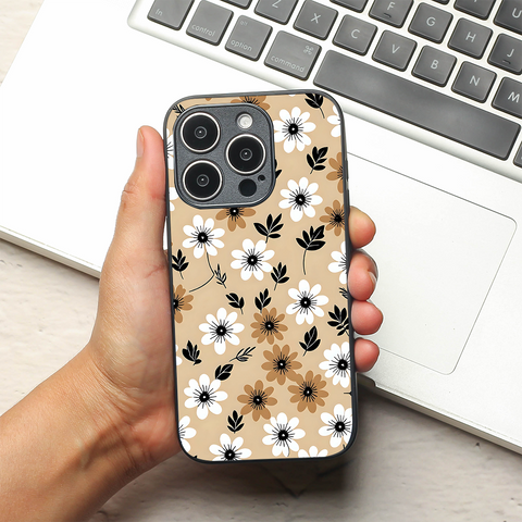 Daisy Dusk metal back case for Apple Iphone 16 Pro