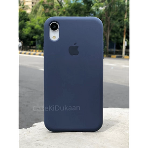 Dark Blue Original Silicone case for Apple iPhone XR