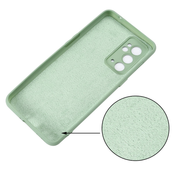 Light Green Camera Original Silicone Case for Oneplus 9RT