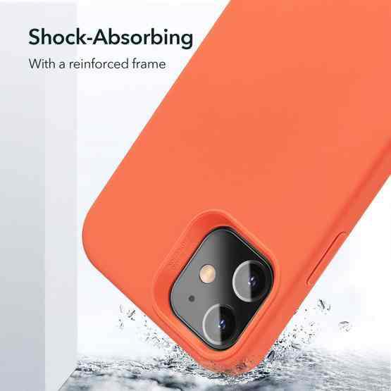 Orange Original Silicone case for Apple iphone 15 pro max