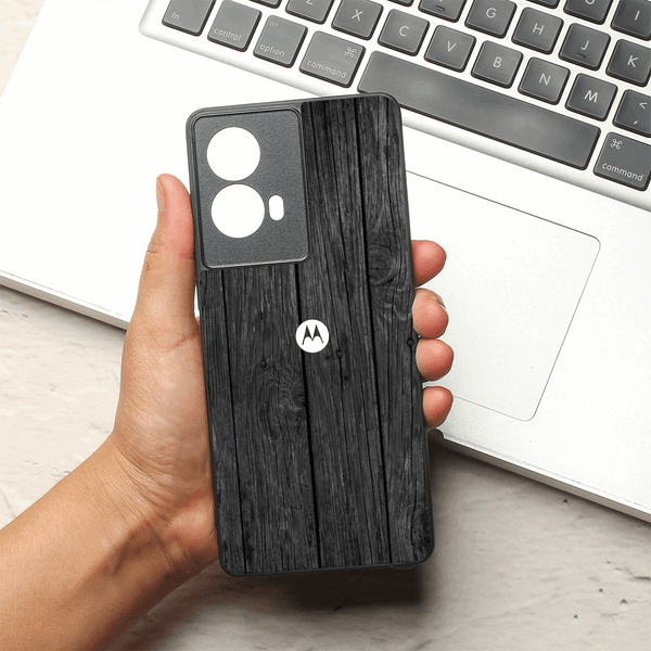Dark Wood MB case for Motorola G96