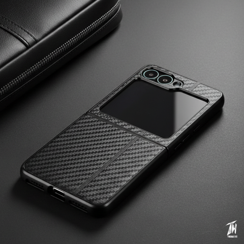 Carbon Black Silicone case for Samsung Galaxy Z FLIP 6