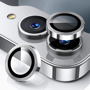 Silver Metallic camera ring lens guard for Samsung Galaxy Z Flip 7 FE