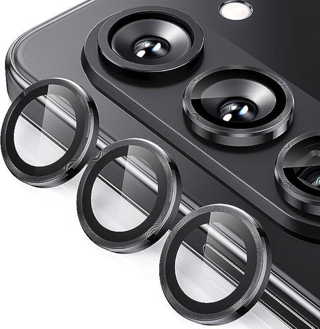 Black Metallic camera ring lens guard for Samsung Galaxy Z Fold 5