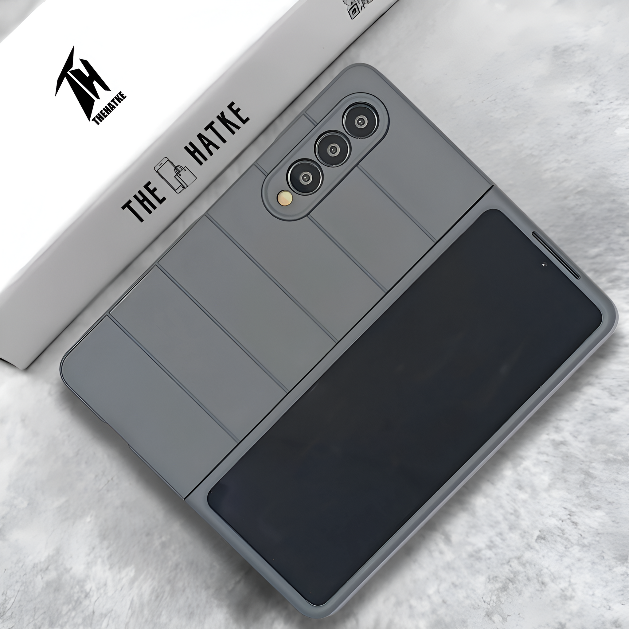 Grey Wave Case for Samsung Galaxy Z FOLD 3