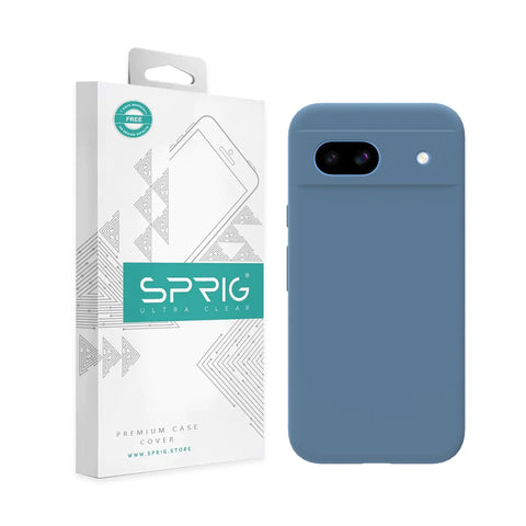 Blue Camera Original Silicone case for Google Pixel 8a