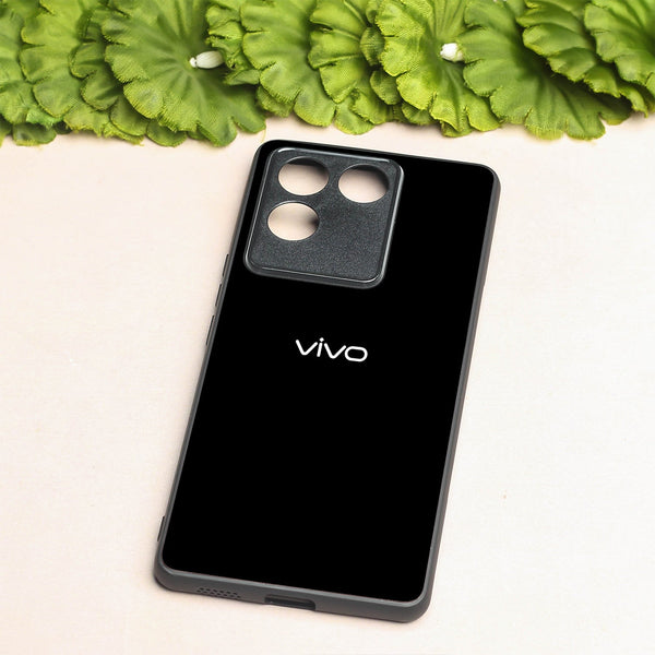 Black metal back case for Vivo T2 Pro