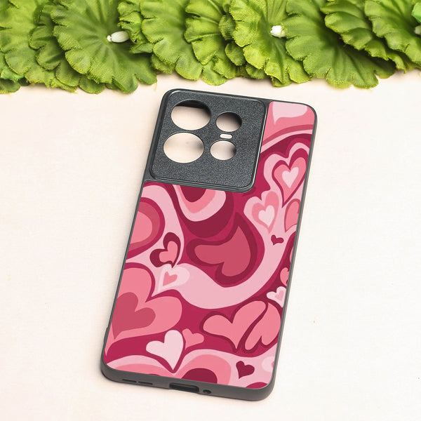 Valentine Wave metal back case for Motorola Edge 50 Pro