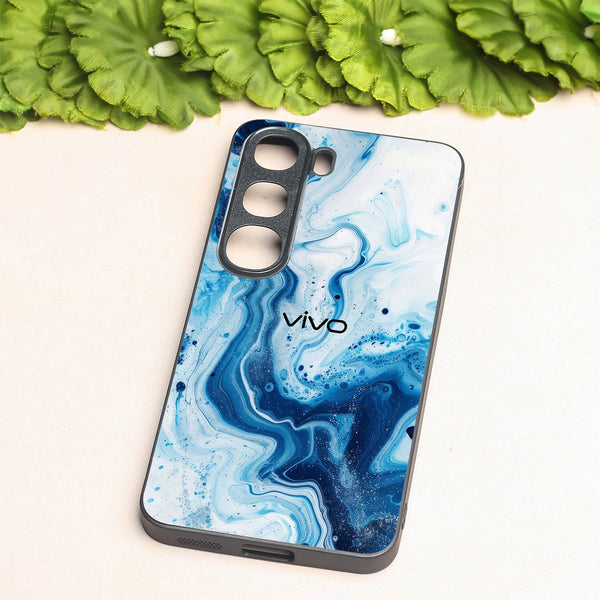 Neptune Swirl metal back case for Vivo V40 Lite