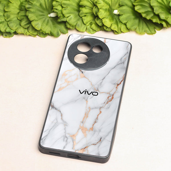 Copper Luxe Marble metal back case for Vivo Y58