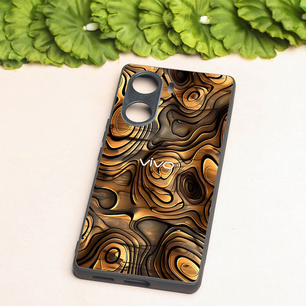 Rust Mirage metal back case for Vivo V29e