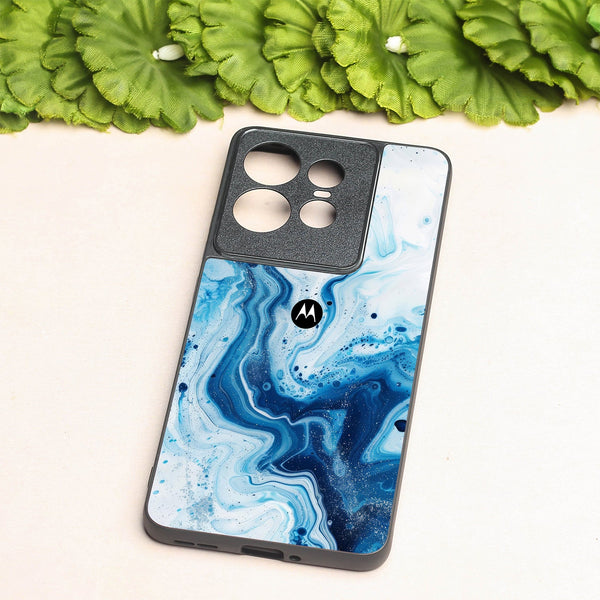 Neptune Swirl metal back case for Motorola Edge 50 Pro