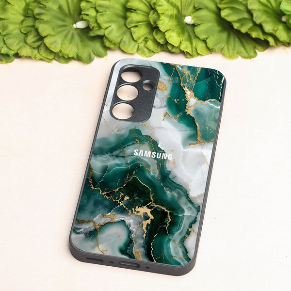 Auric Glaze metal back case for Samsung A35