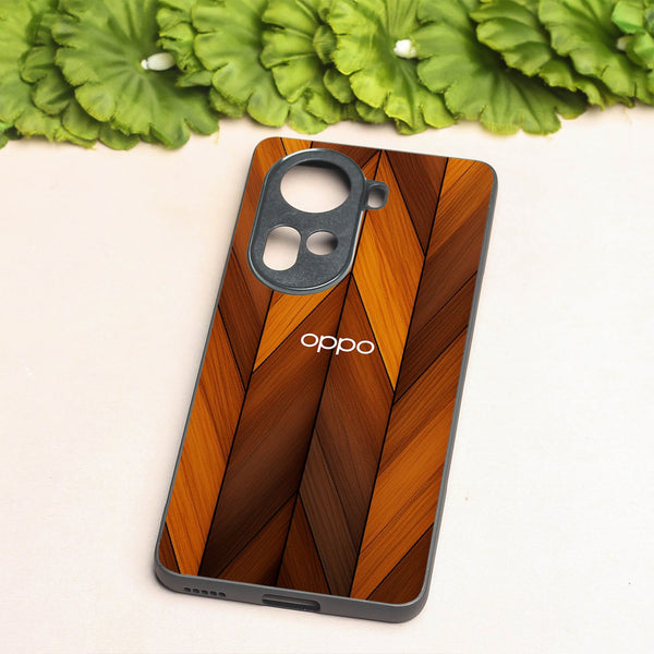 V-Wood Luxe metal back case for Oppo Reno 11