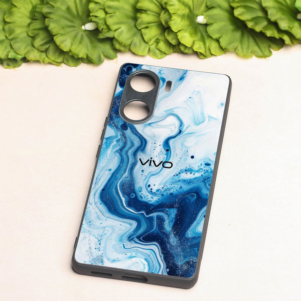 Neptune Swirl metal back case for Vivo V29e