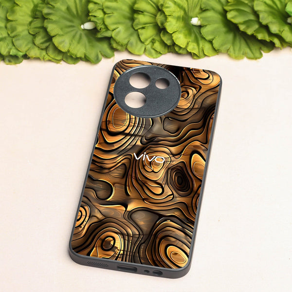 Rust Mirage metal back case for Vivo V30e
