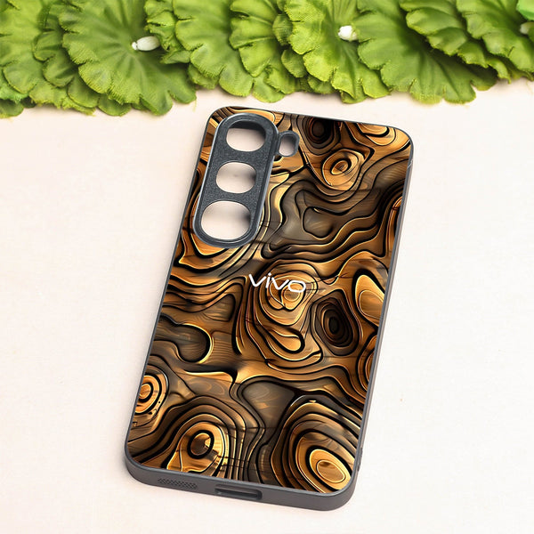 Rust Mirage metal back case for Vivo V40 Lite