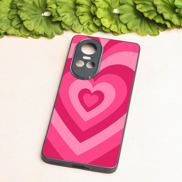 Retro Love metal back case for Oppo Reno 10