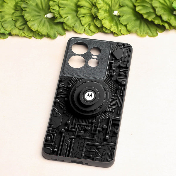 Core Reactor metal back case for Motorola Edge 50 Pro