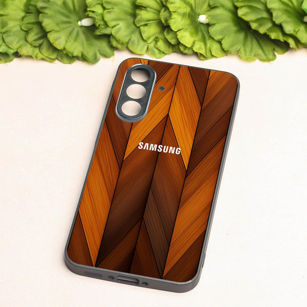 V-Wood Luxe metal back case for Samsung A55