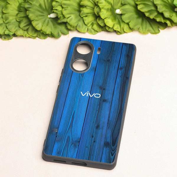 Indigo Planks metal back case for Vivo V29e
