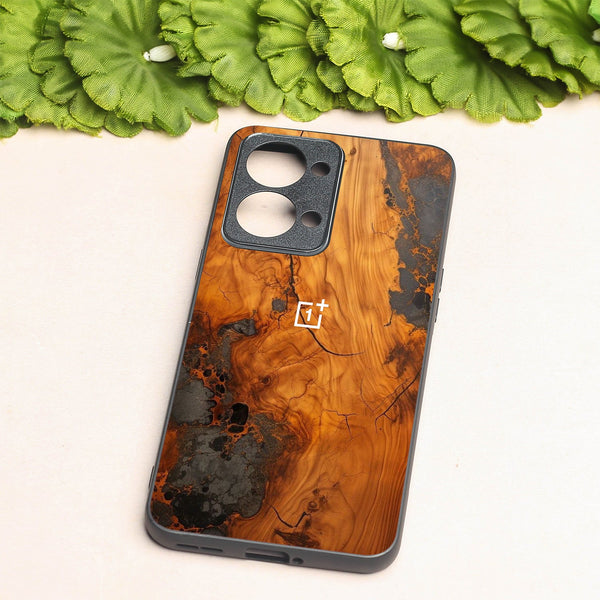 Lava Oak metal back case for Oneplus Nord 2T