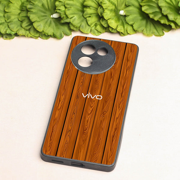 WoodCraft Touch metal back case for Vivo Y200i