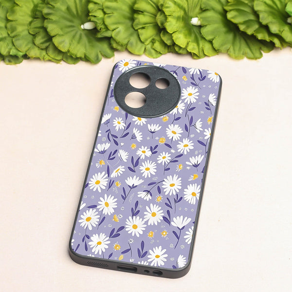 Lavender Daisies metal back case for Vivo V30e