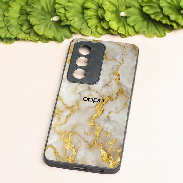 Gold Vein Glory metal back case for Oppo K12X