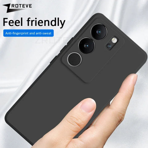 Grey Camera Original Silicone case for Vivo V29 Pro