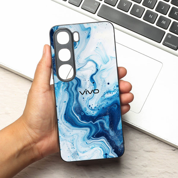 Neptune Swirl metal back case for Vivo V40 Lite