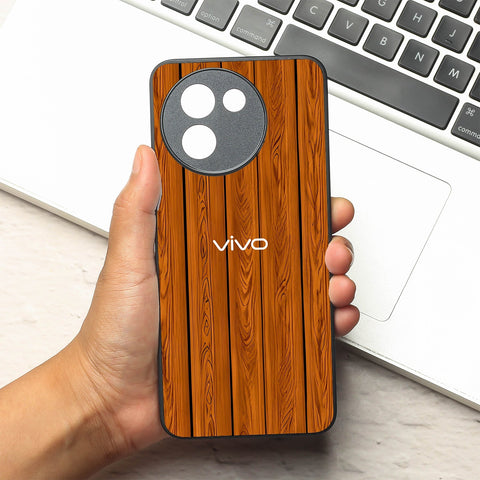 WoodCraft Touch metal back case for Vivo Y58