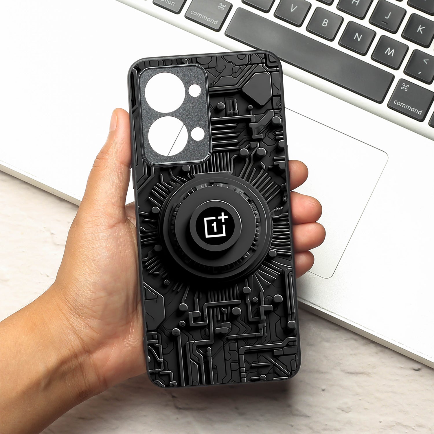 Core Reactor metal back case for Oneplus Nord 2T