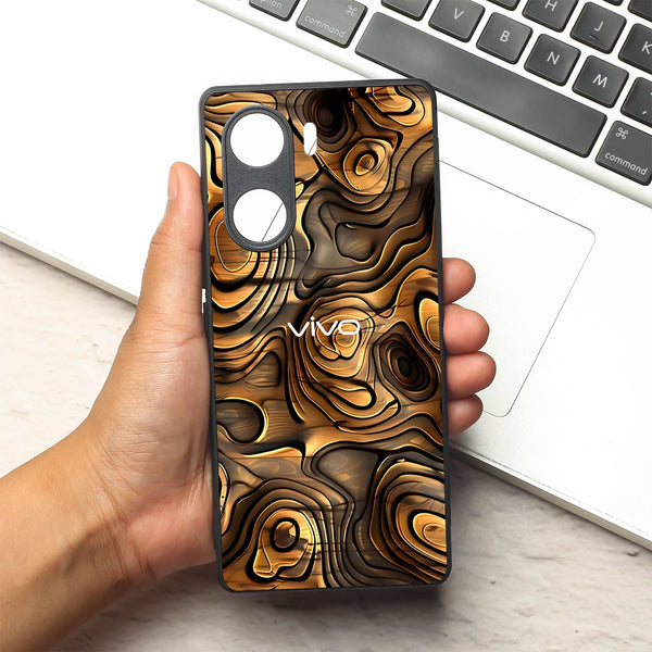 Rust Mirage metal back case for Vivo V29e