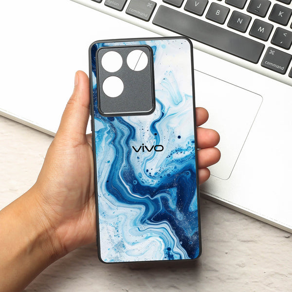 Neptune Swirl metal back case for Vivo T2 Pro