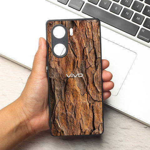 Wavy Grain metal back case for Vivo V29e
